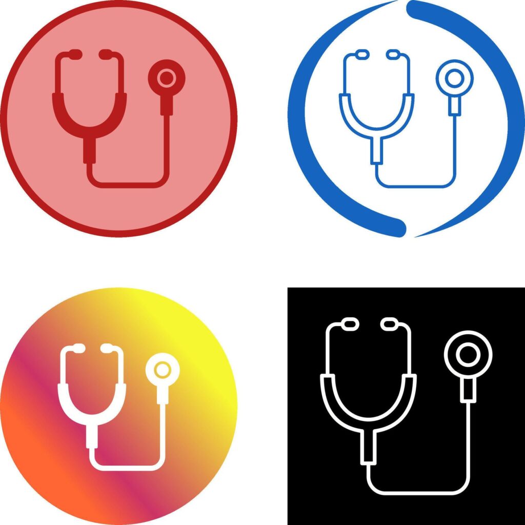 Stethoscope Icon Design Stock Free