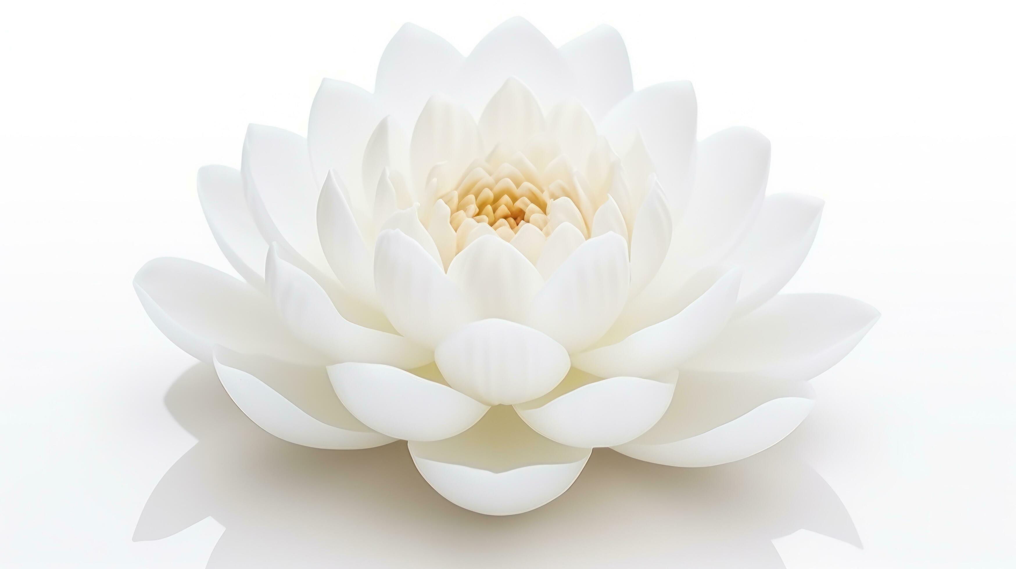 White lotus flower Stock Free