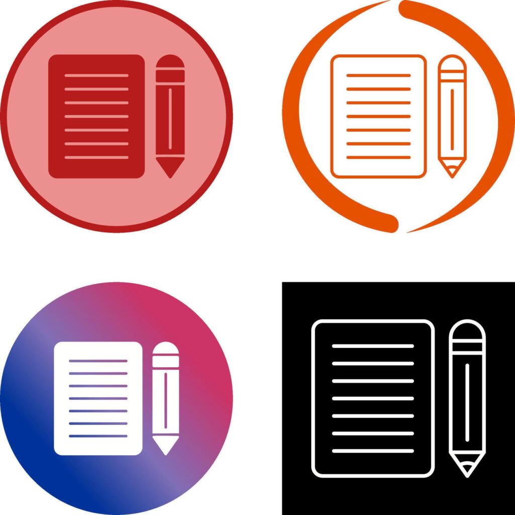 Note Icon Design Stock Free