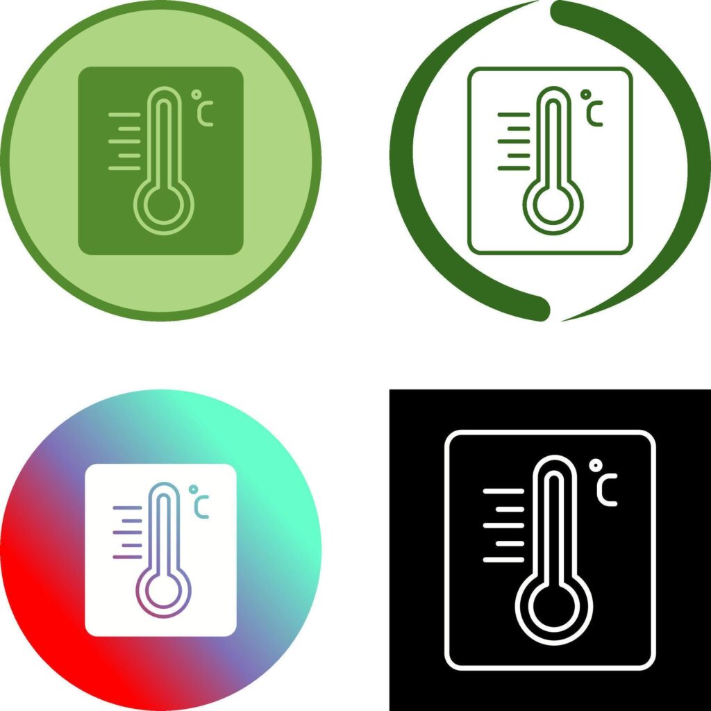 Thermometer Icon Design Stock Free