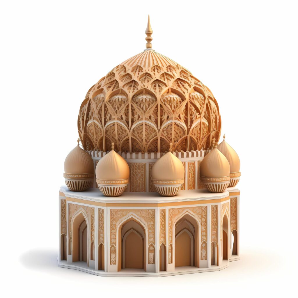 mosque AI Generated Stock Free