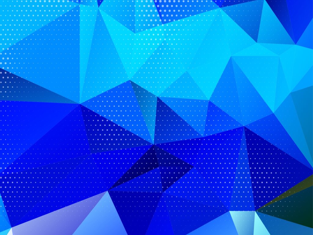 Abstract polygonal triangles colorful background Free Vector