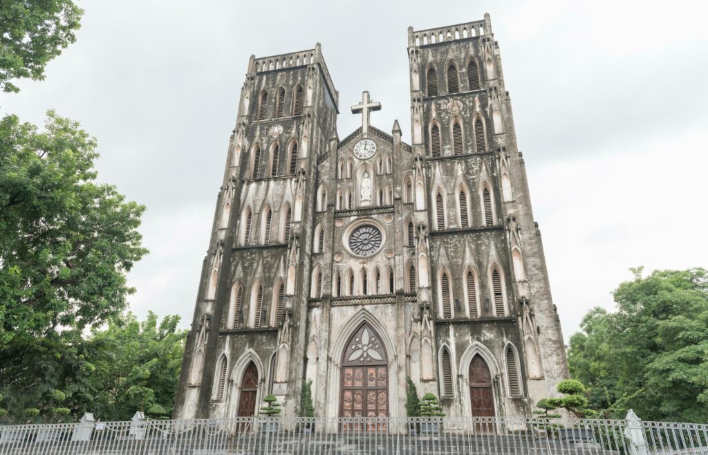 St Joseph’s Cathedral in Hanoi Stock Free