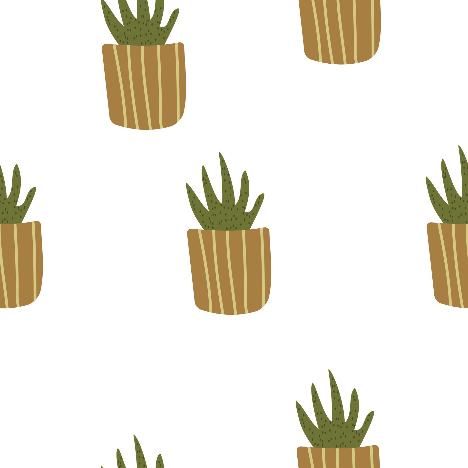 Gardening seamless pattern on white background Free Vector