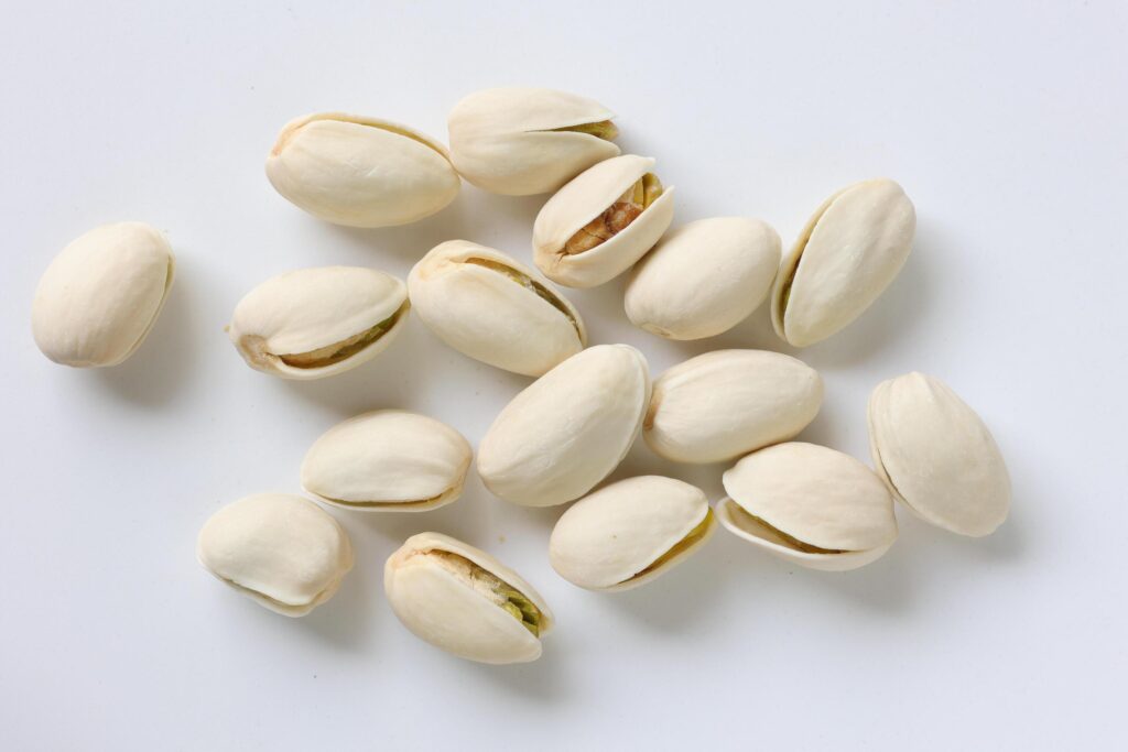 Pistachio nut isolated on white background Stock Free