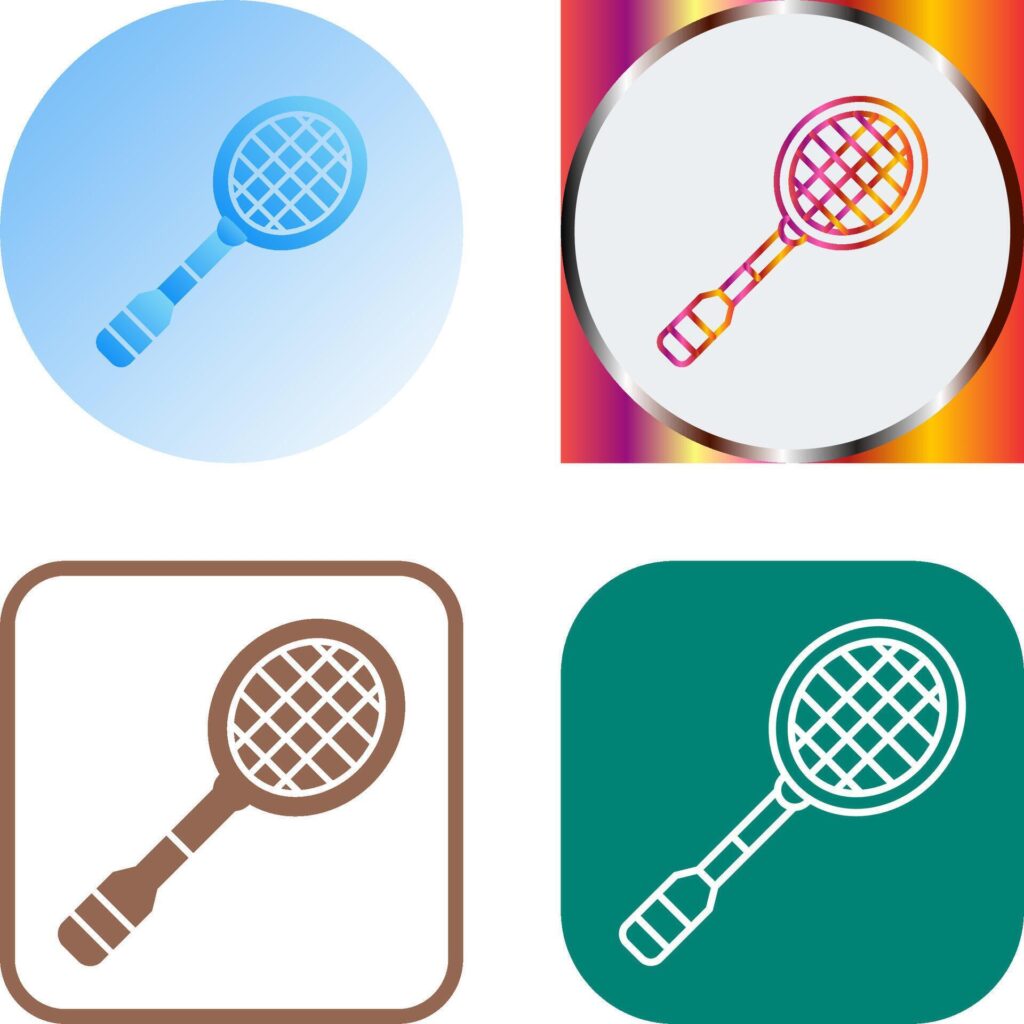 Racket Icon Design Stock Free