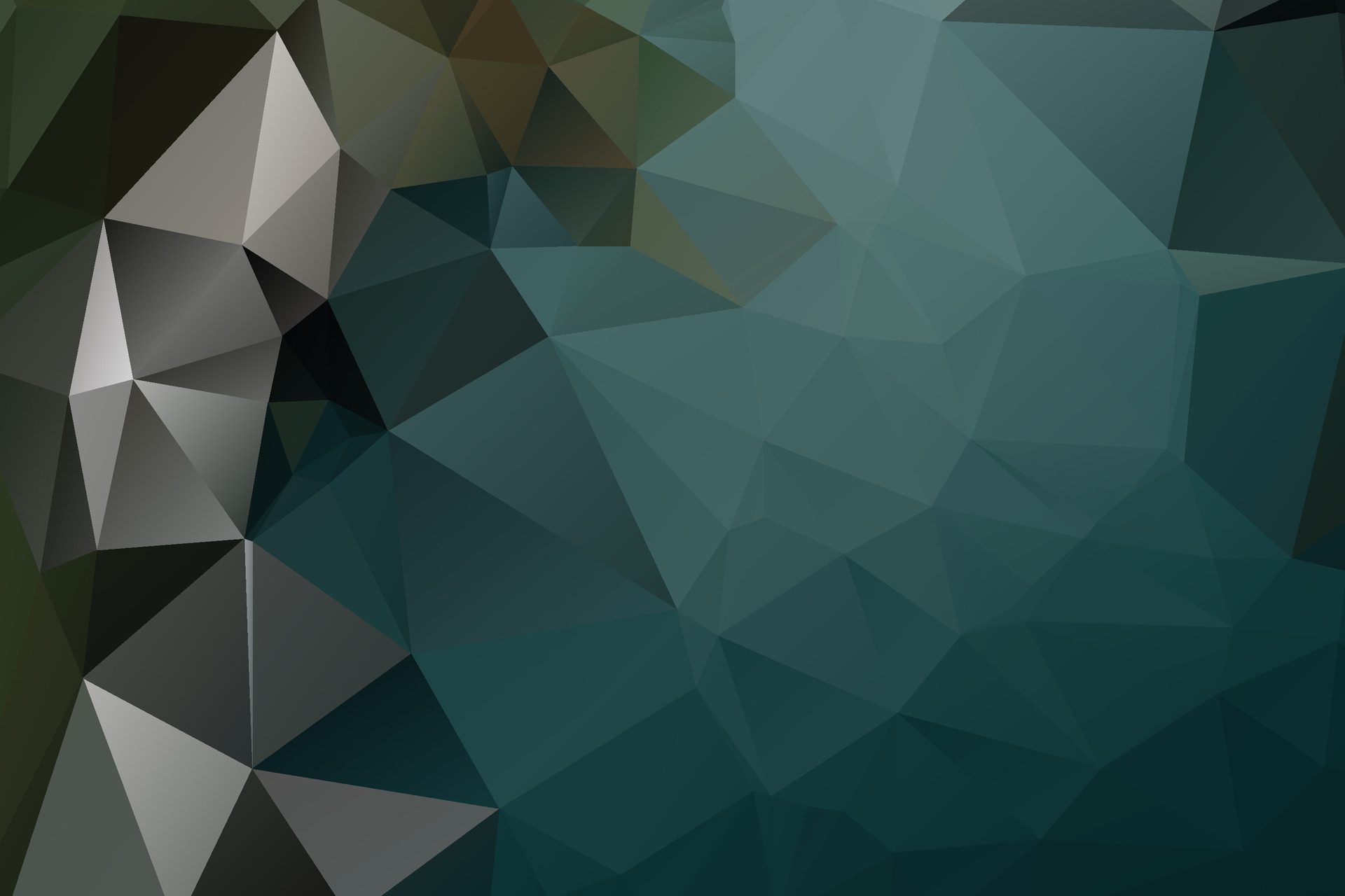 low poly design Free Vector