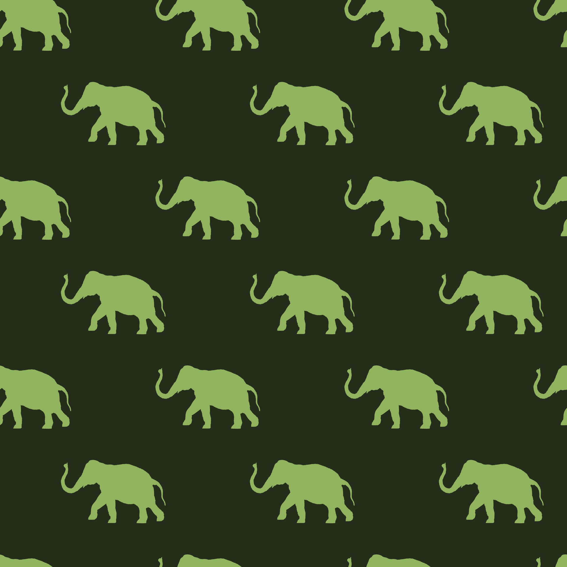 Abstract Elephant Form Seamless Pattern Design Free Vector