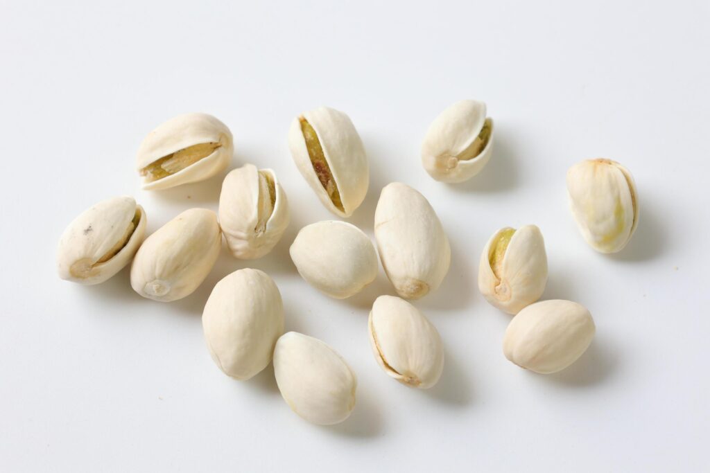 Pistachio nut isolated on white background Stock Free