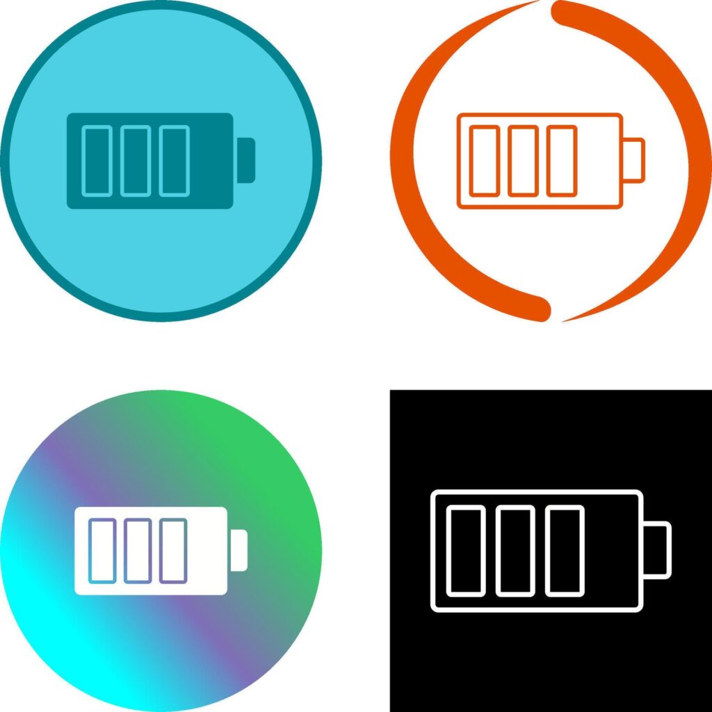 Charging Icon Design Stock Free