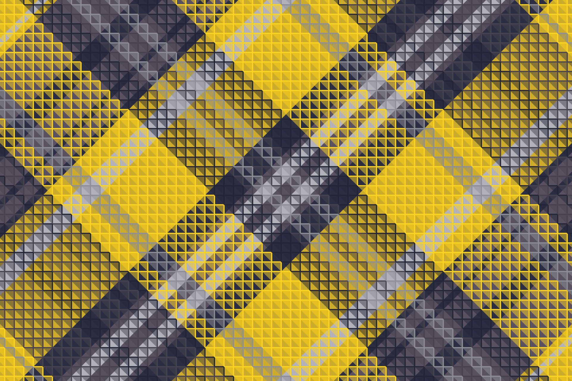 Tartan Plaid With Night Color Pattern. Free Vector