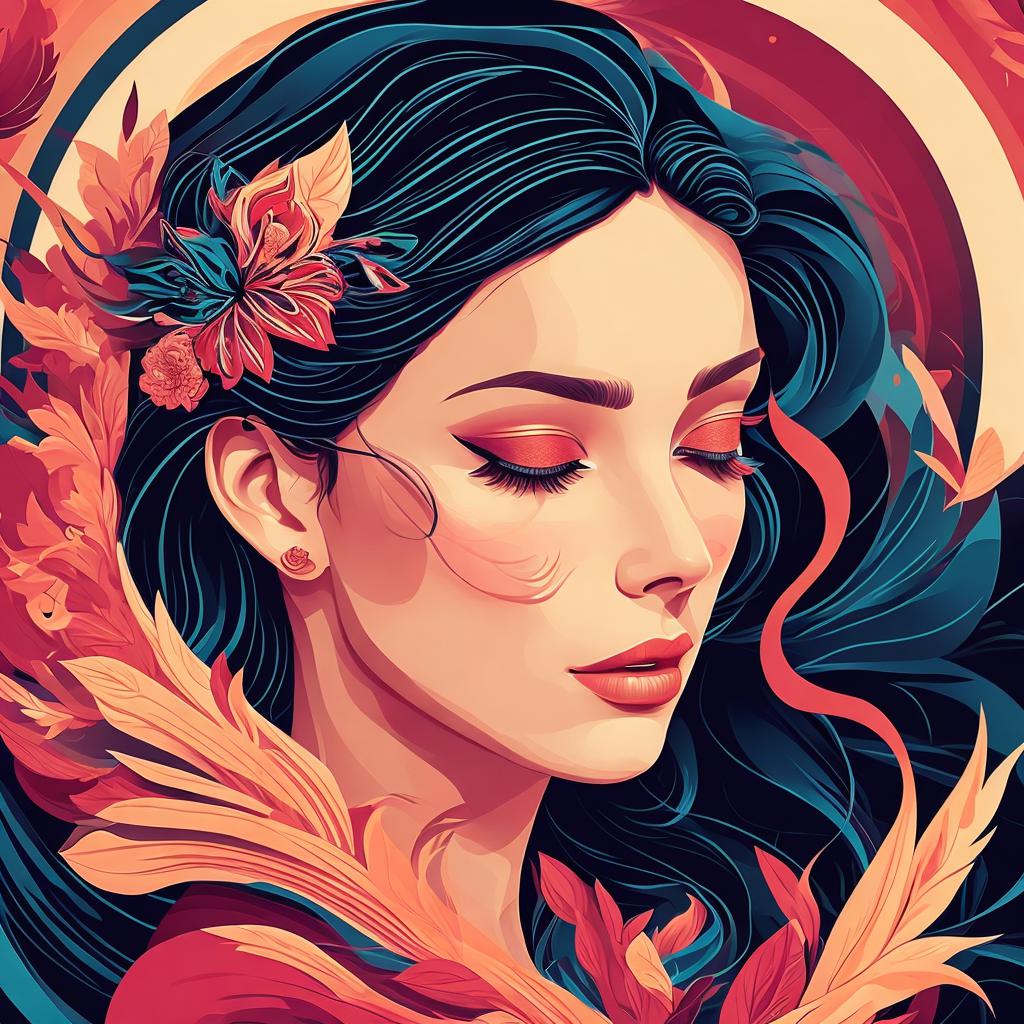 Stunning vector art trending by @ai_generated