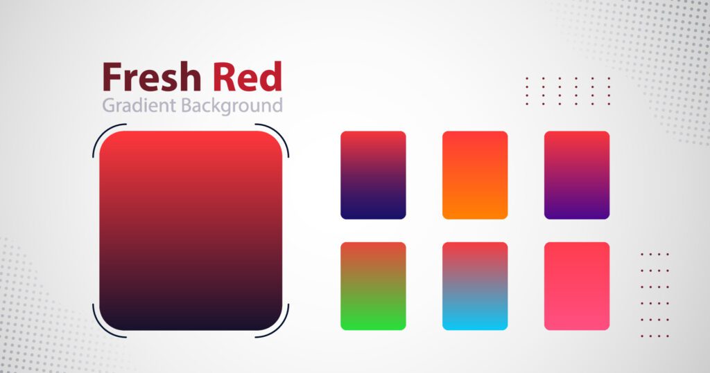 fresh red gradient background vector eps 10 Free Vector