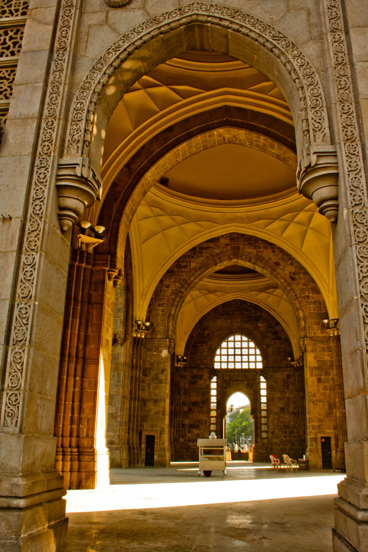 Gateway Of India Passage Stock Free