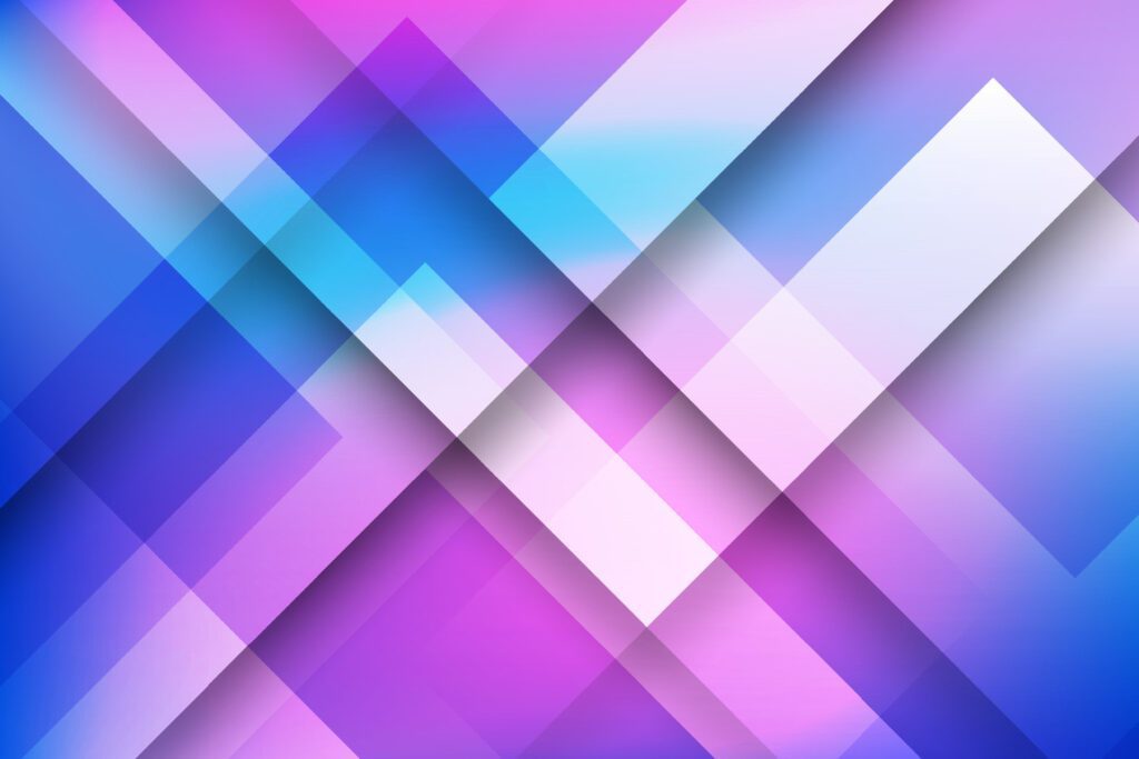 Abstract background with 3d gradient design Free Vector