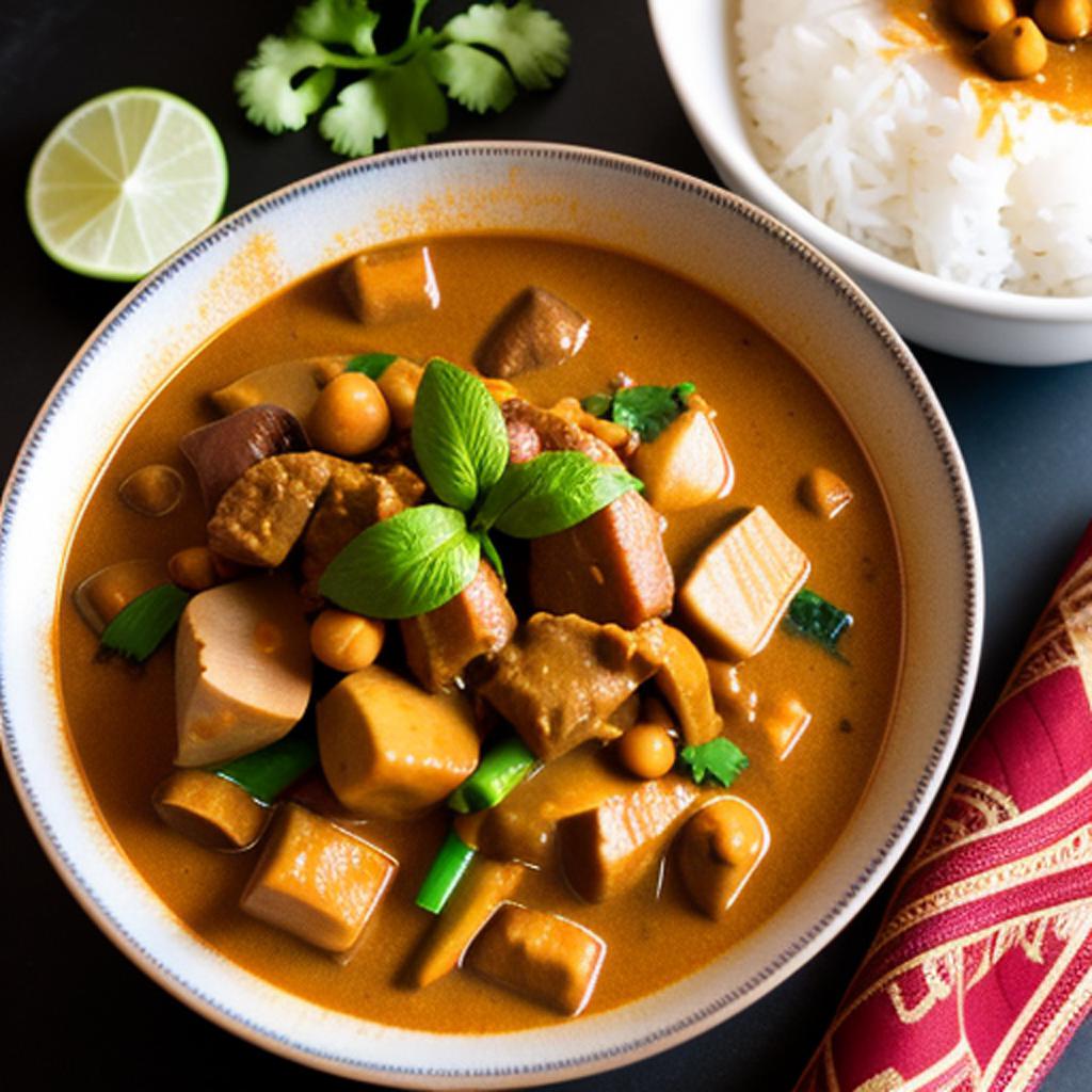 Massaman curry by @kritsadapruet2018 by @ai_generated