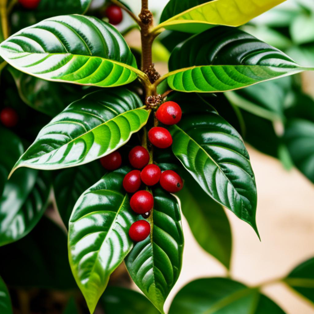 Coffee plant by @fk8tcz04 by @ai_generated