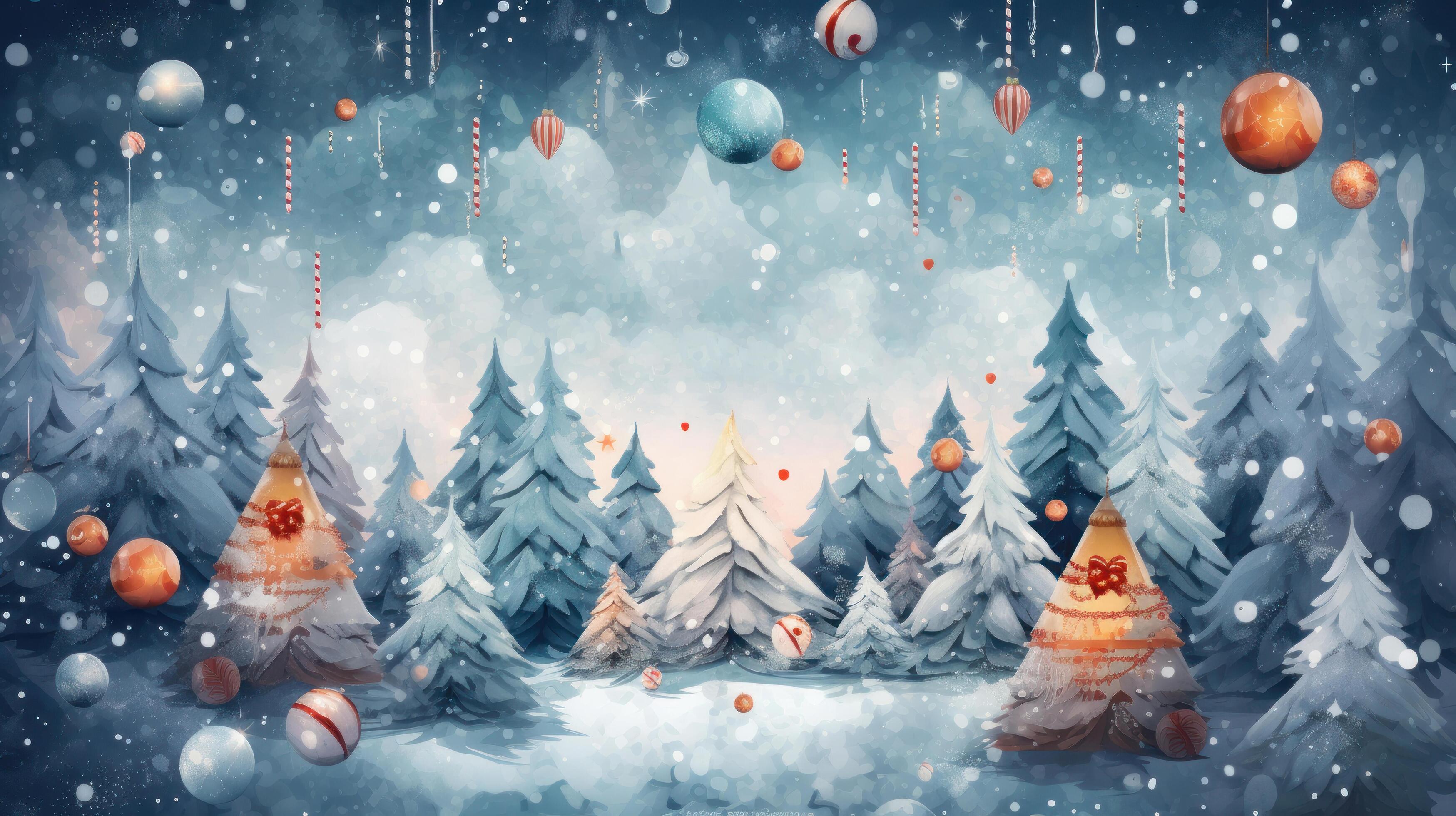 Merry Christmas background. Illustration Stock Free