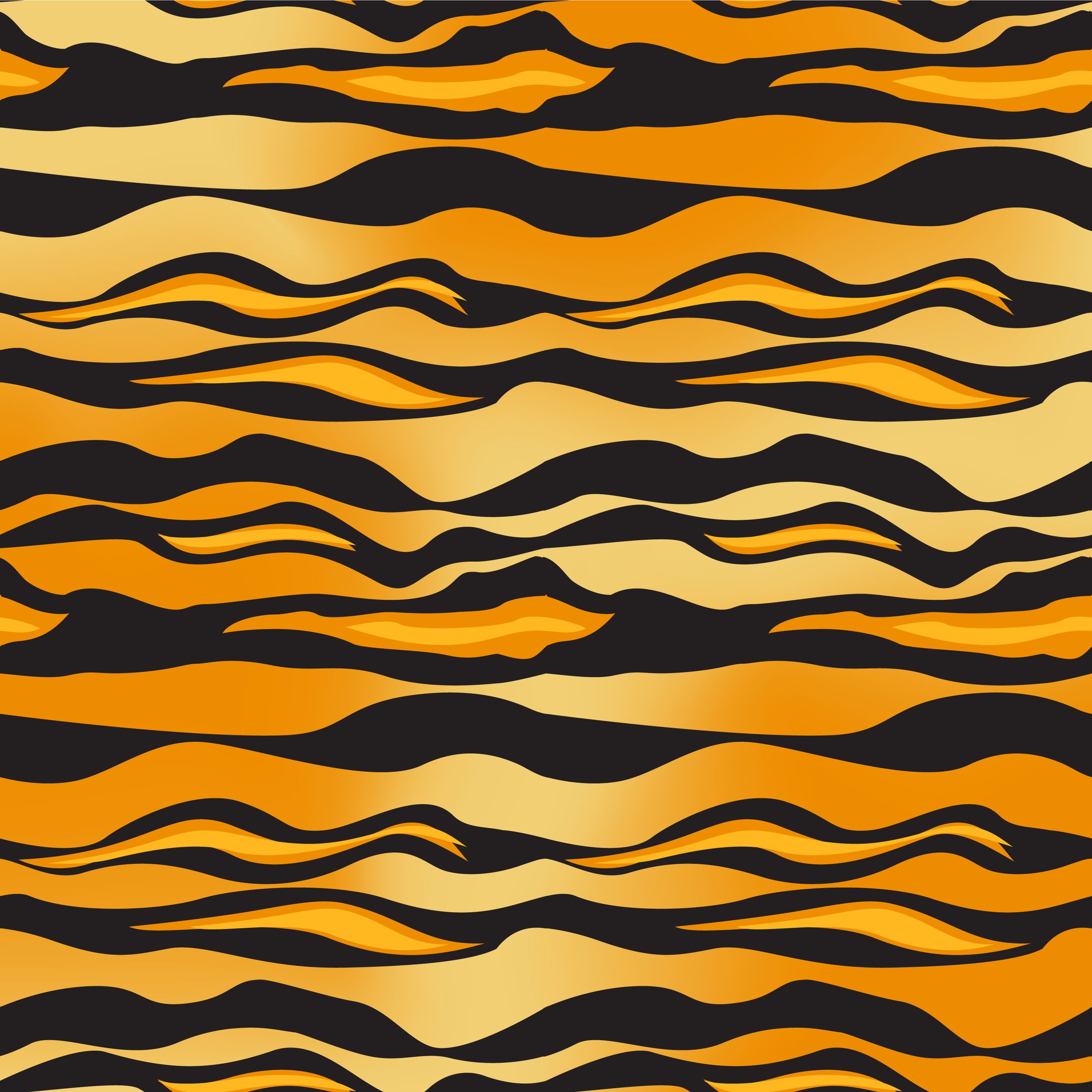 Tiger Pattern Vector Free Vector and Free SVG