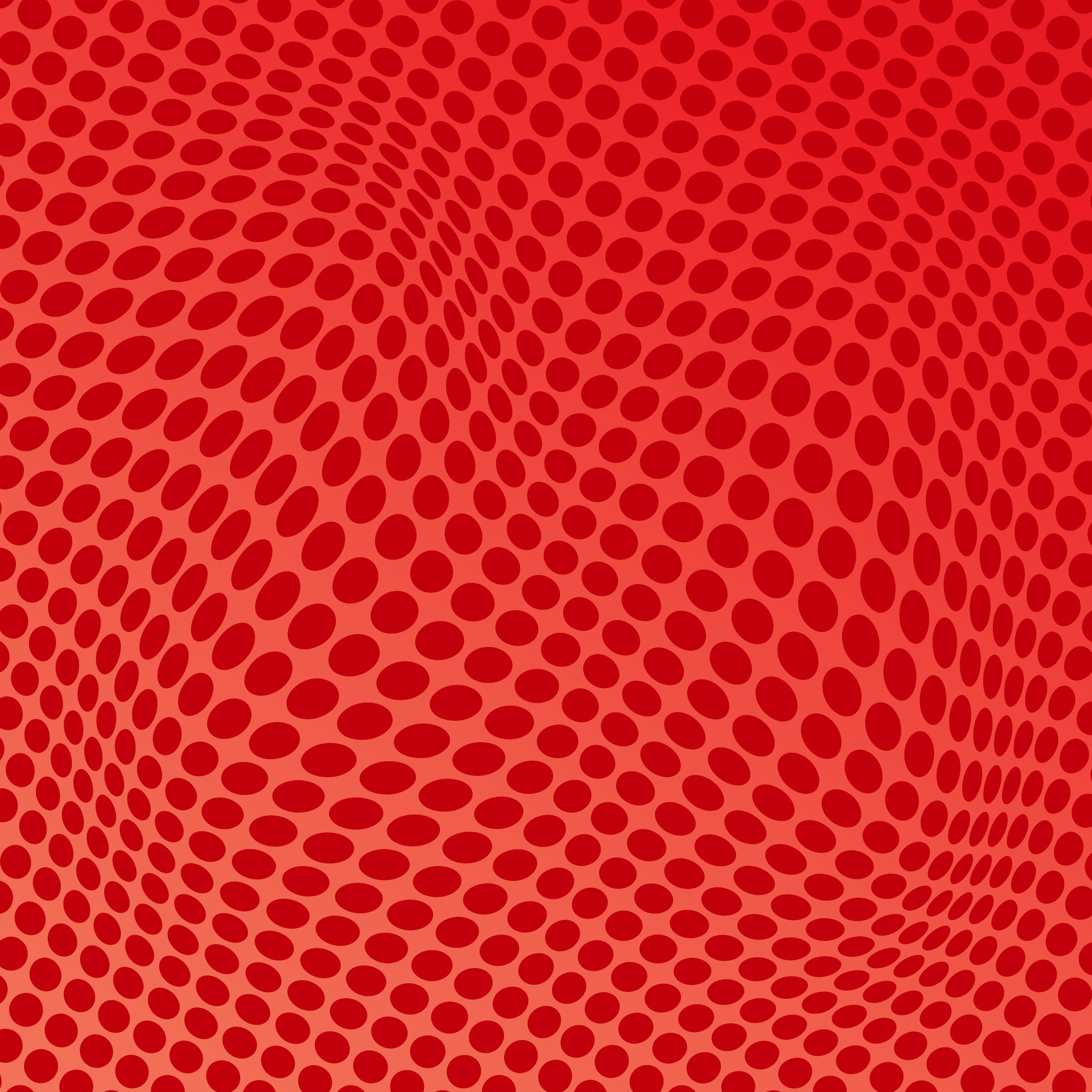 Red Background Dotted Design Free Vector