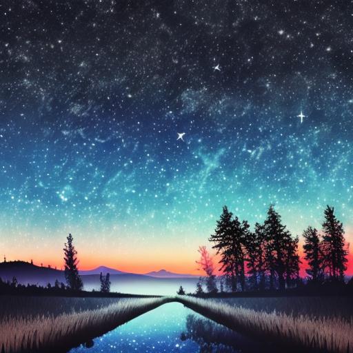 Background, night sky by @ai_generated