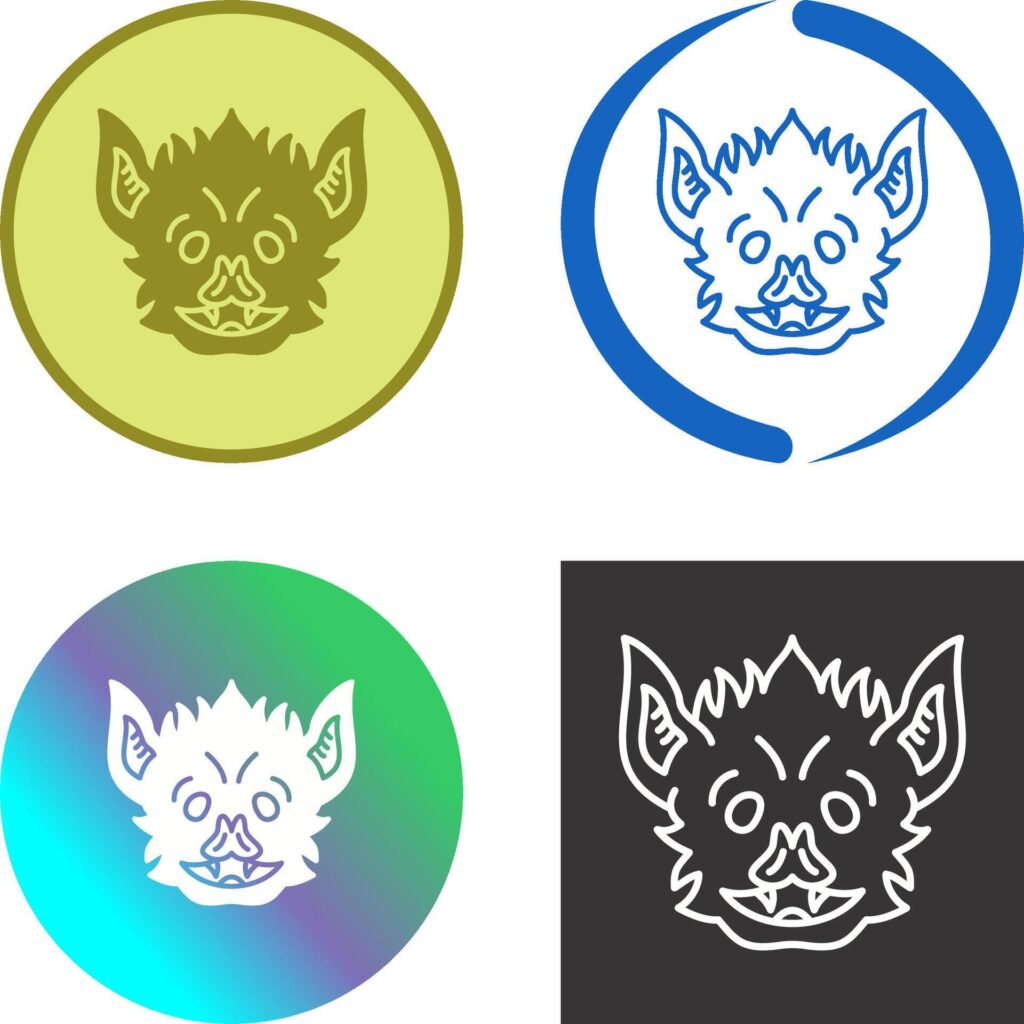 Bat Icon Design Stock Free