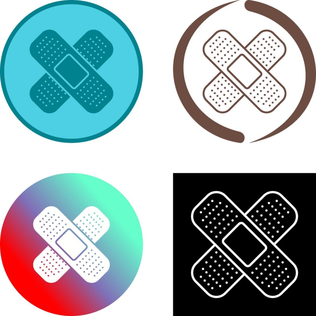 Bandages Icon Design Stock Free