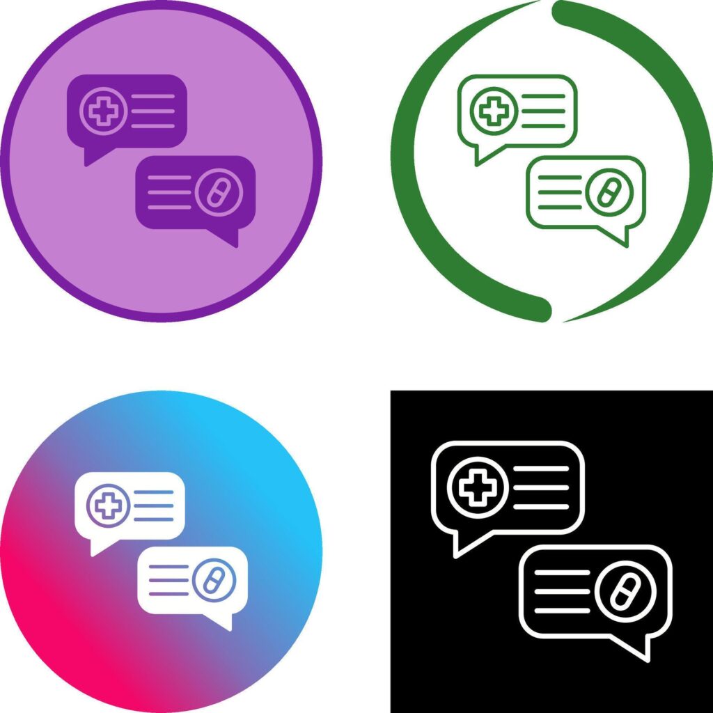 Conversation Icon Design Stock Free