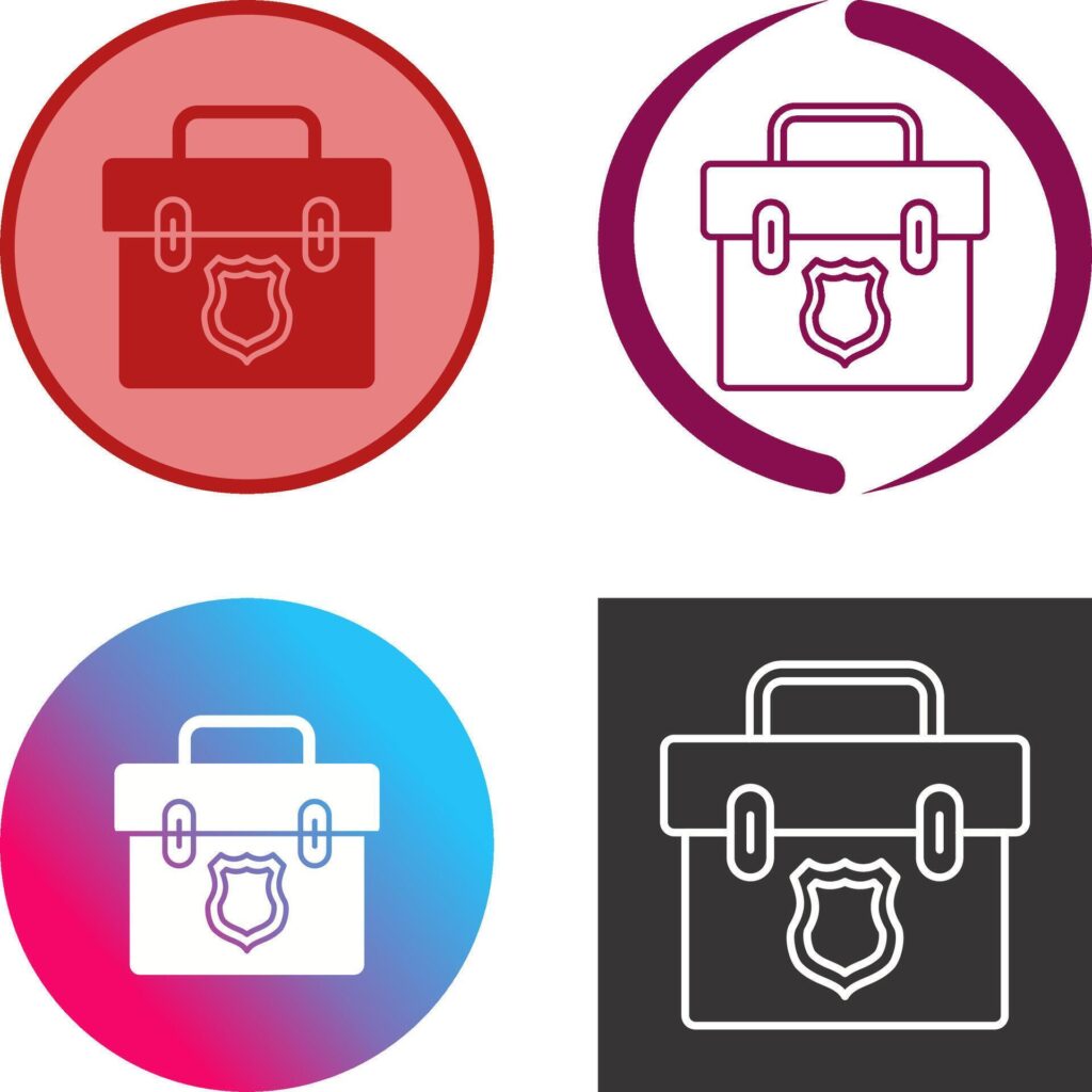 Suitcase Icon Design Stock Free