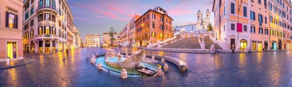 Piazza de Spagna Spanish in Rome Italy Stock Free