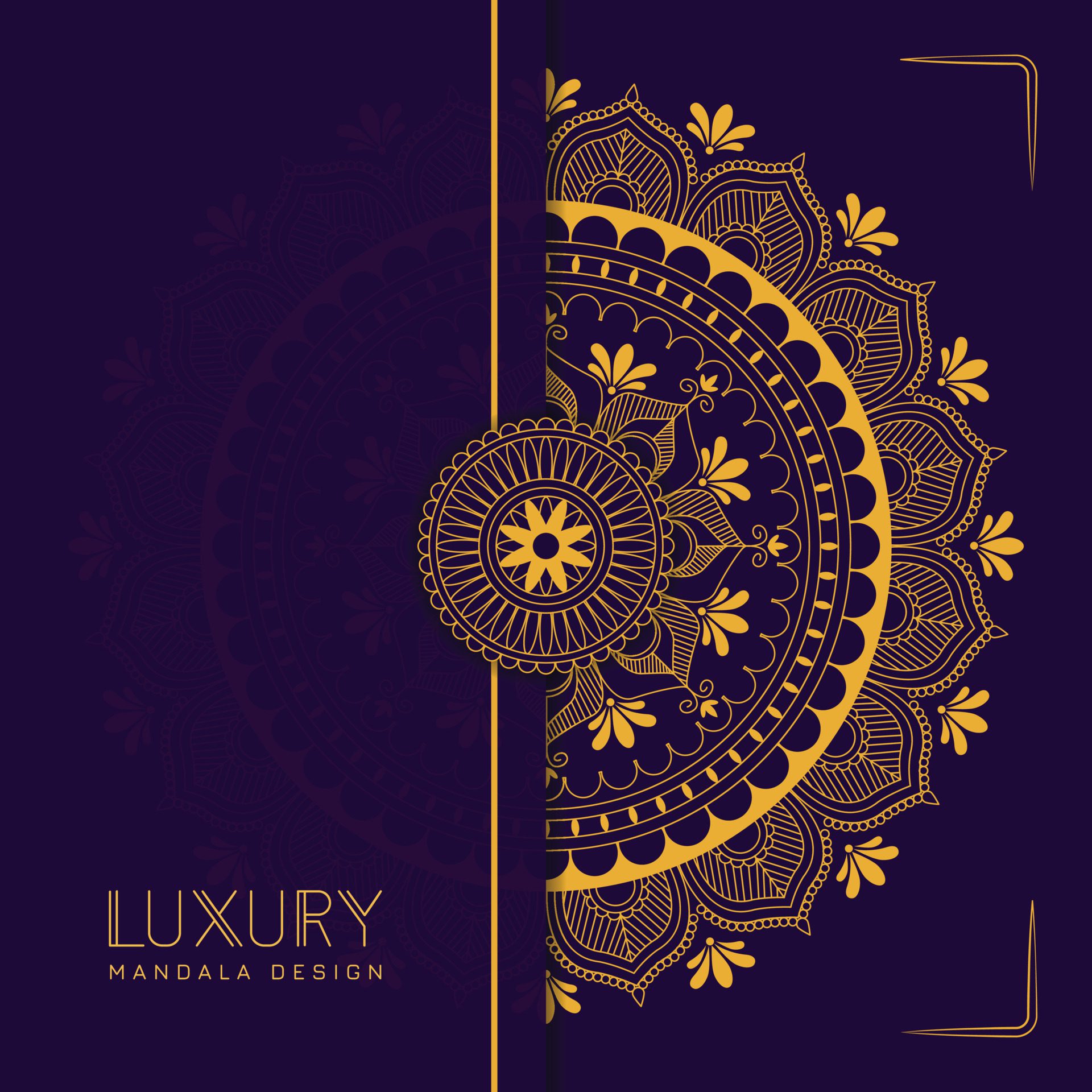 Top luxury colorful mandala background with arabesque pattern Free Vector