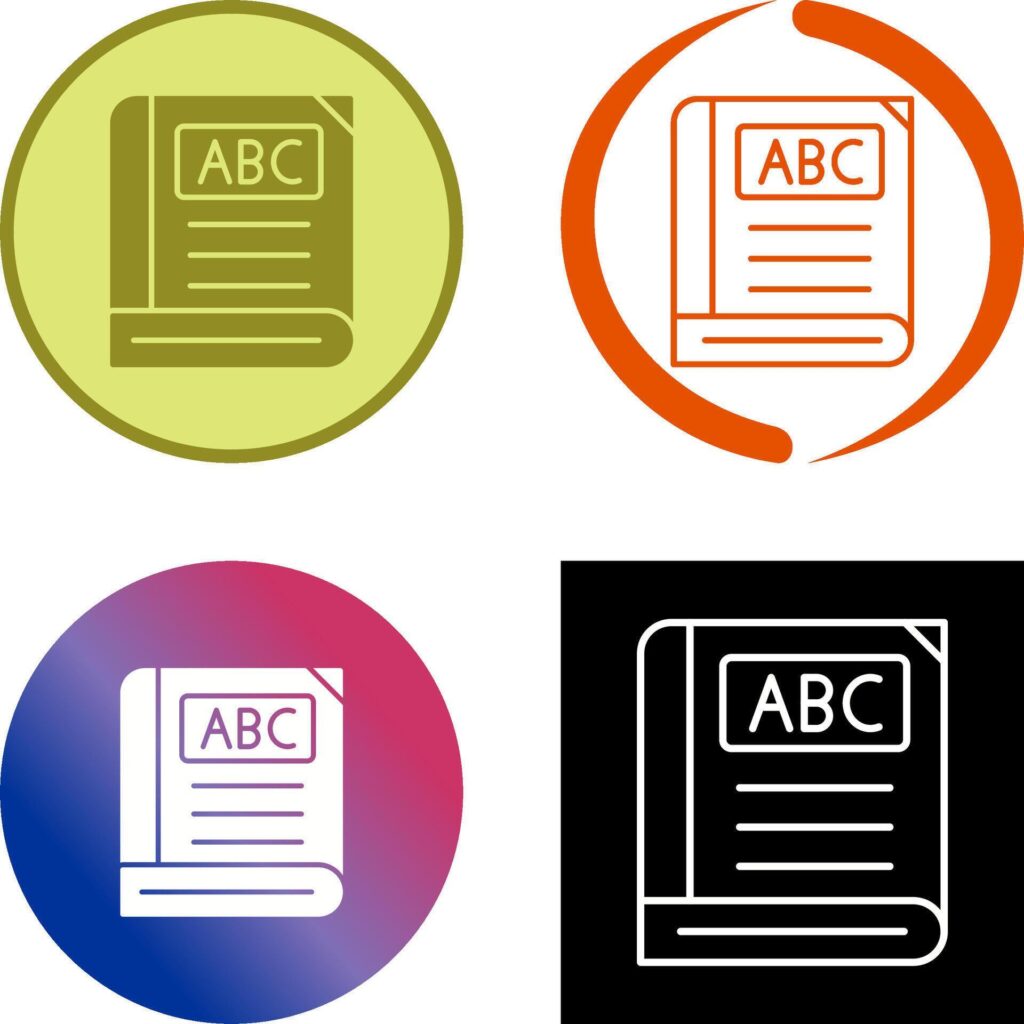 Book Icon Design Stock Free