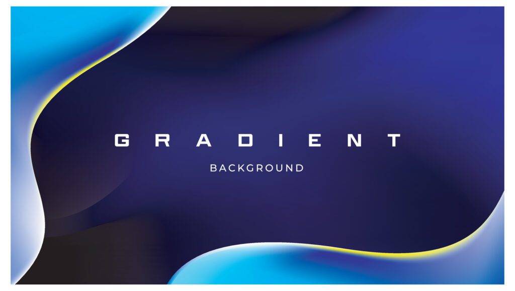 Gradient abstract background design vector Free Vector