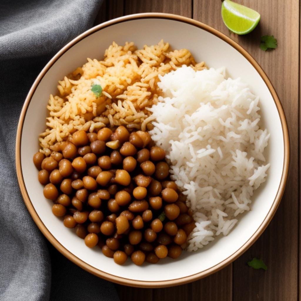 Chole rice by @l6mjhim0 by @ai_generated