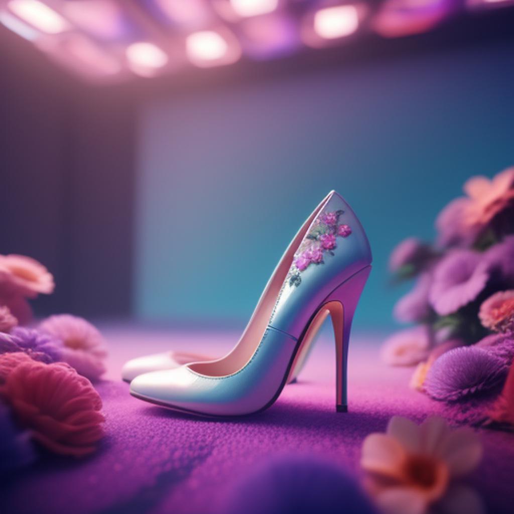 High heels, soft colors by @ai_generated