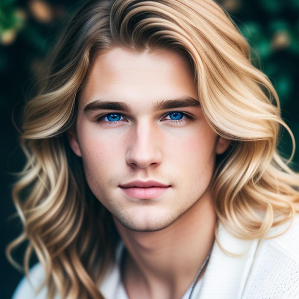 Young, beautiful, caucasian blonde by @ai_generated