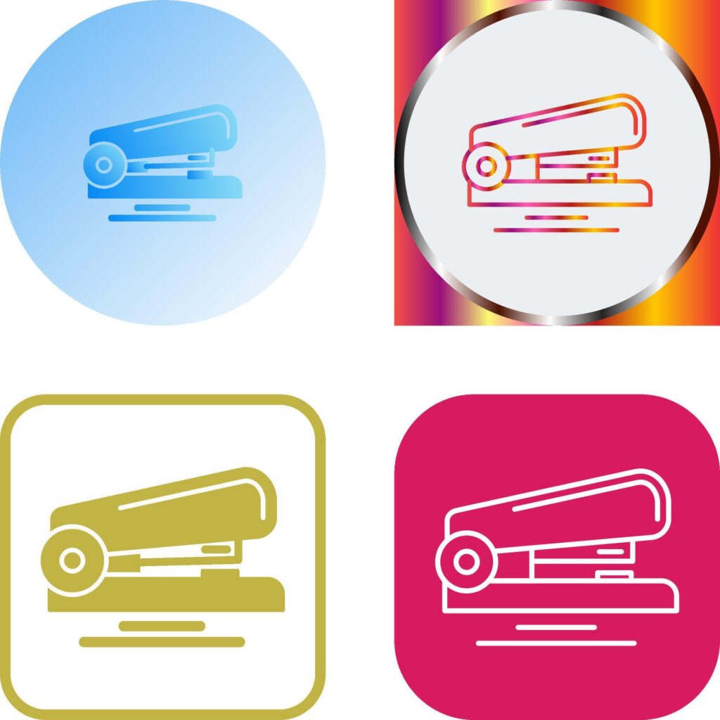 Stapler Icon Design Stock Free