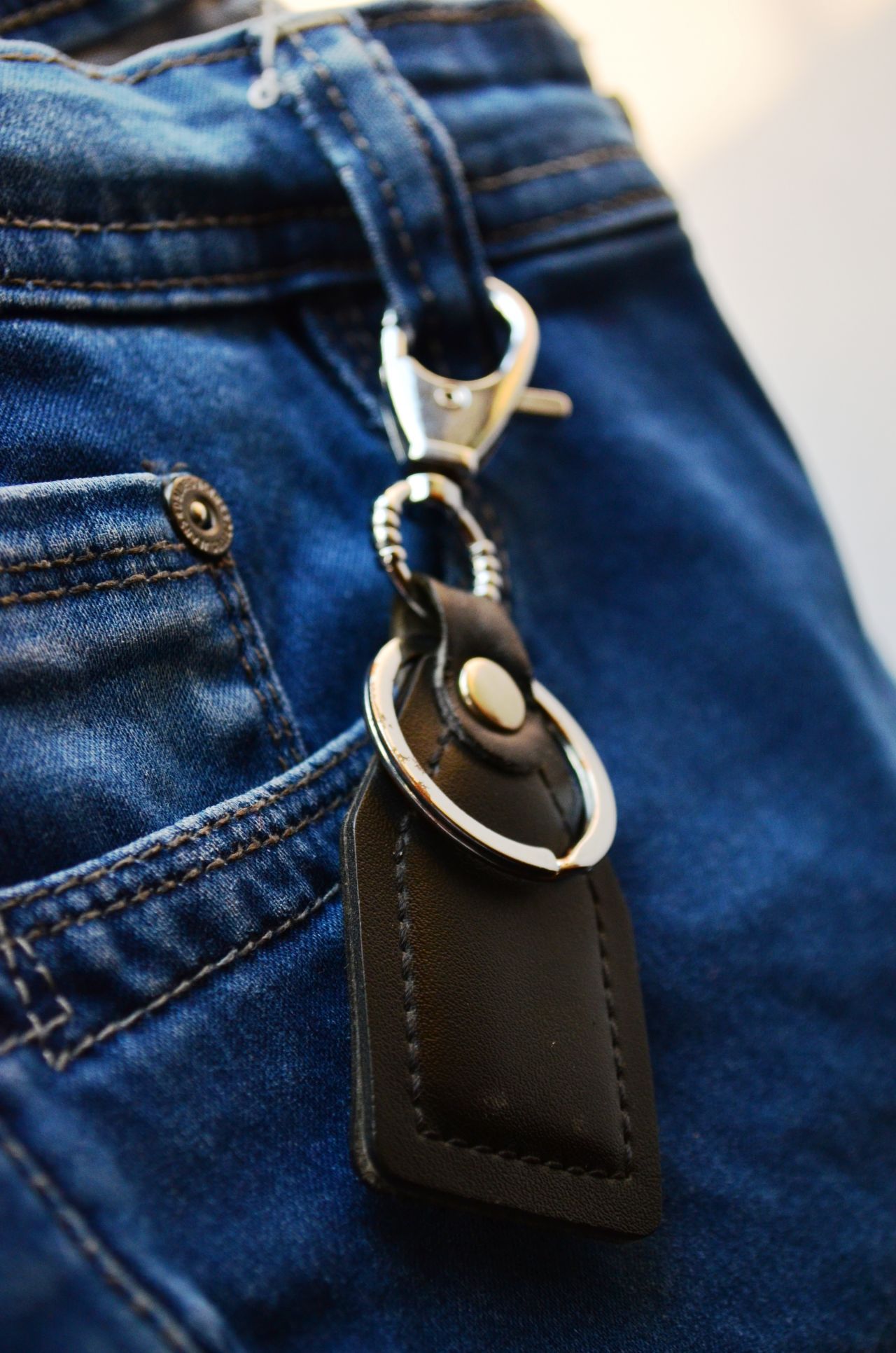 Jeans Key Chain Stock Free