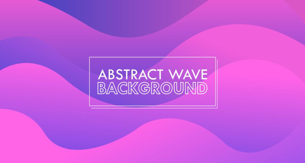 Pink Blue Wavy Gradient Abstract Modern Vector Background Free Vector and Free SVG