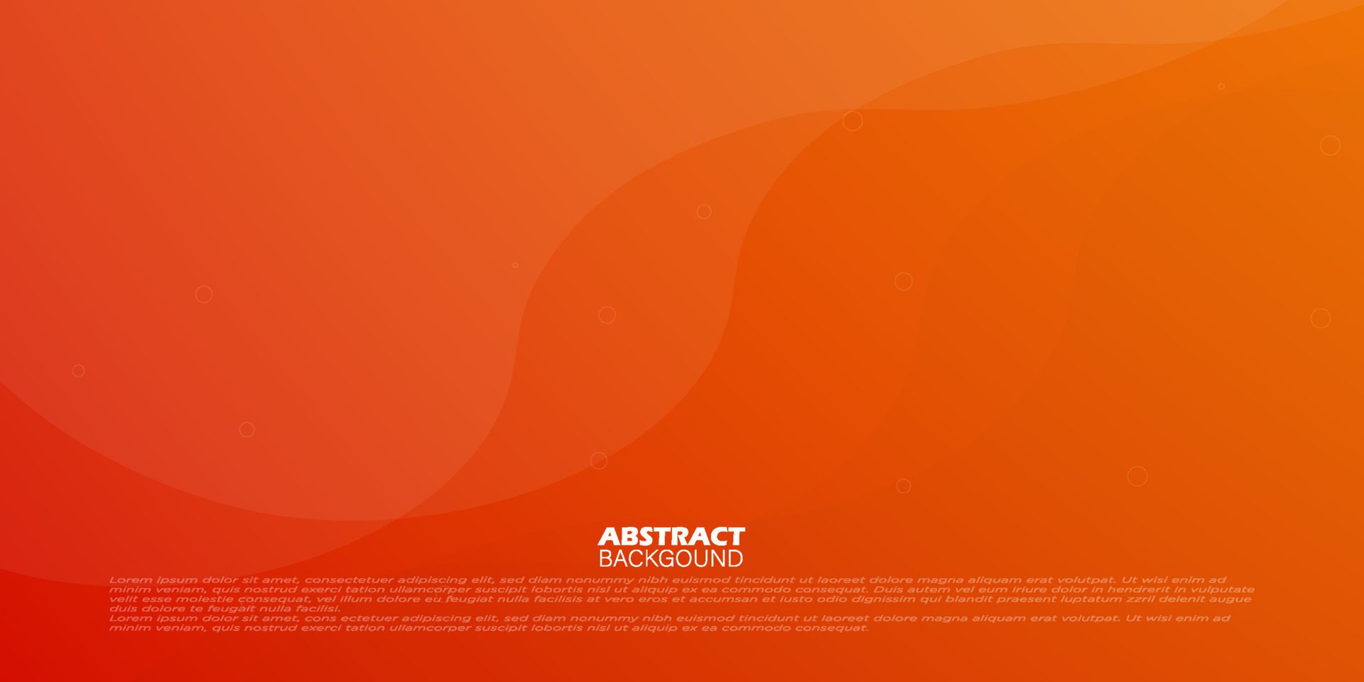 Abstract orange gradient illustration background with simple pattern. cool design.Eps10 vector Free Vector