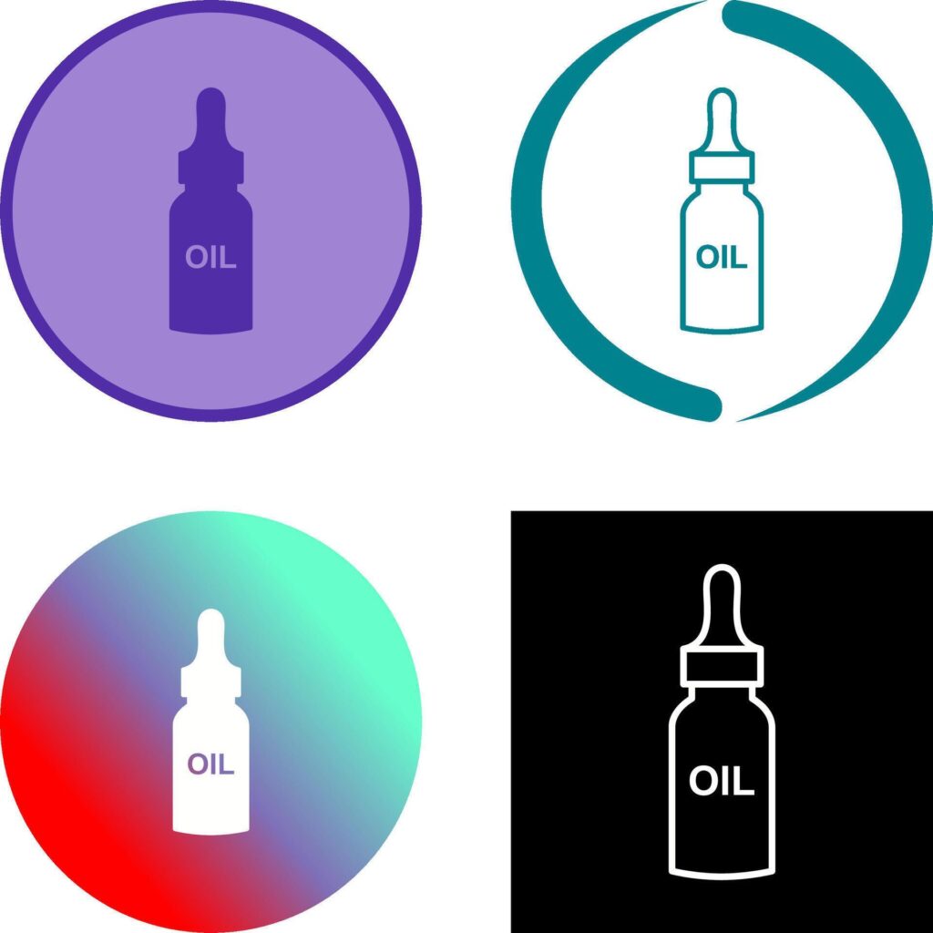 Oil Icon Design Stock Free