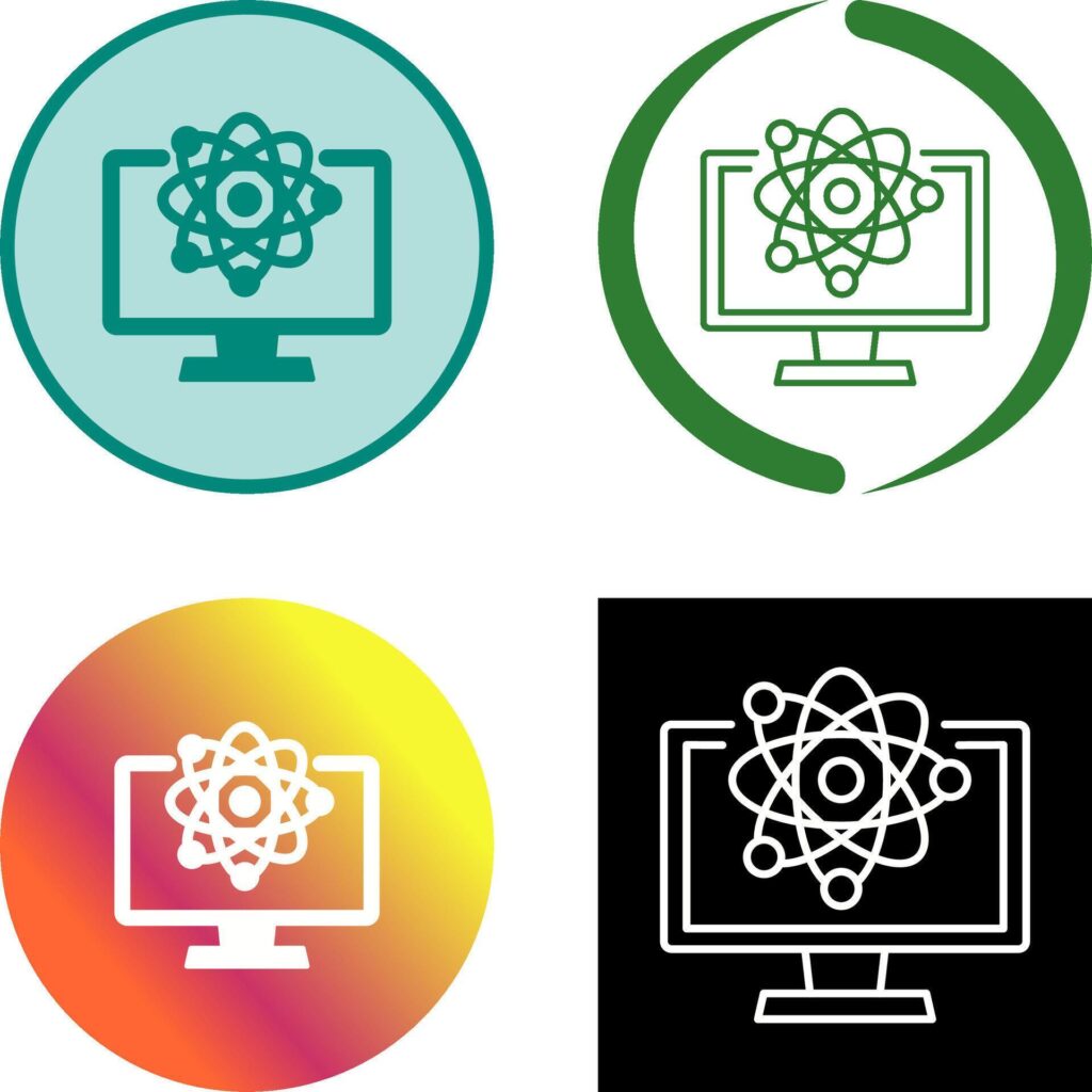 Science Icon Design Stock Free