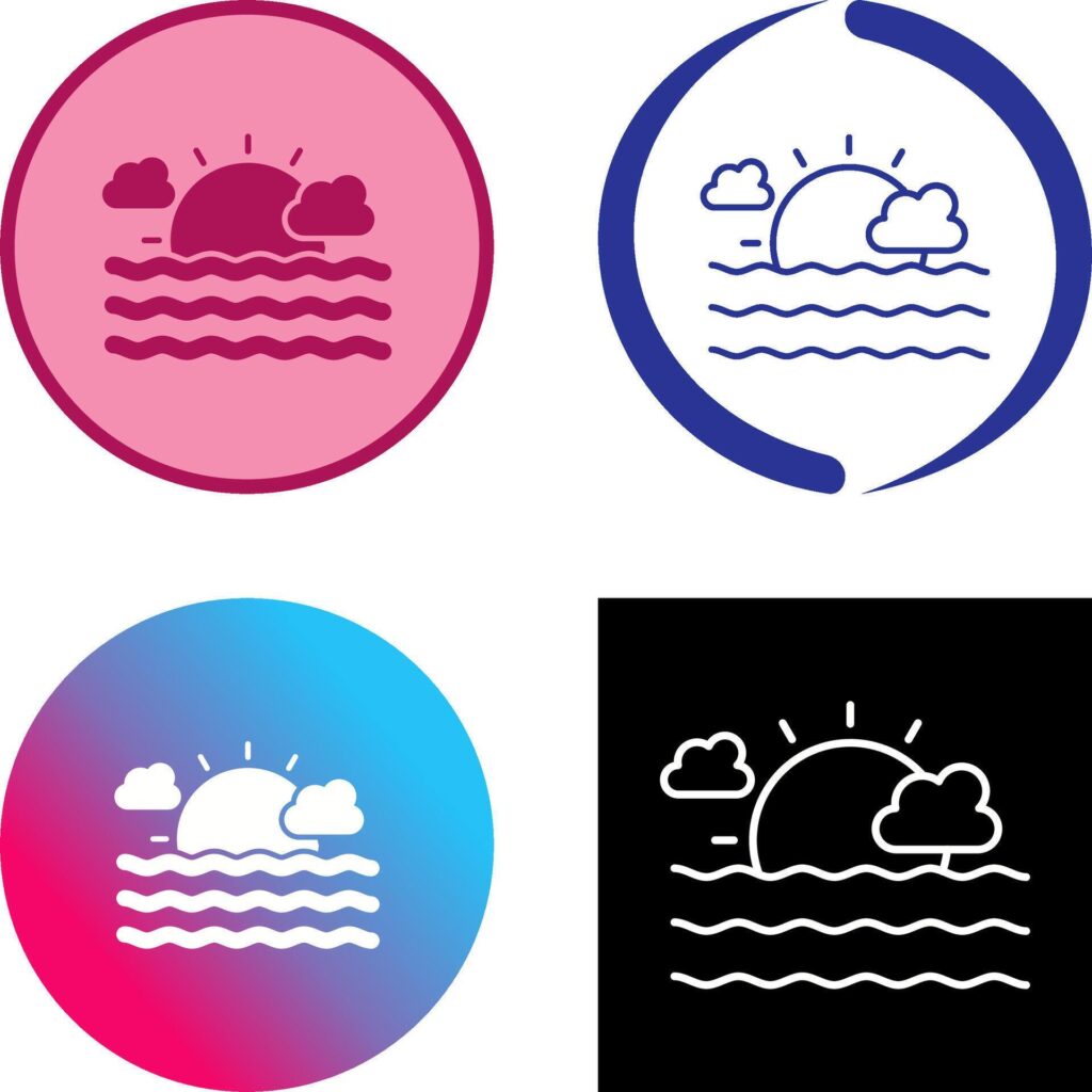 Sea Icon Design Stock Free