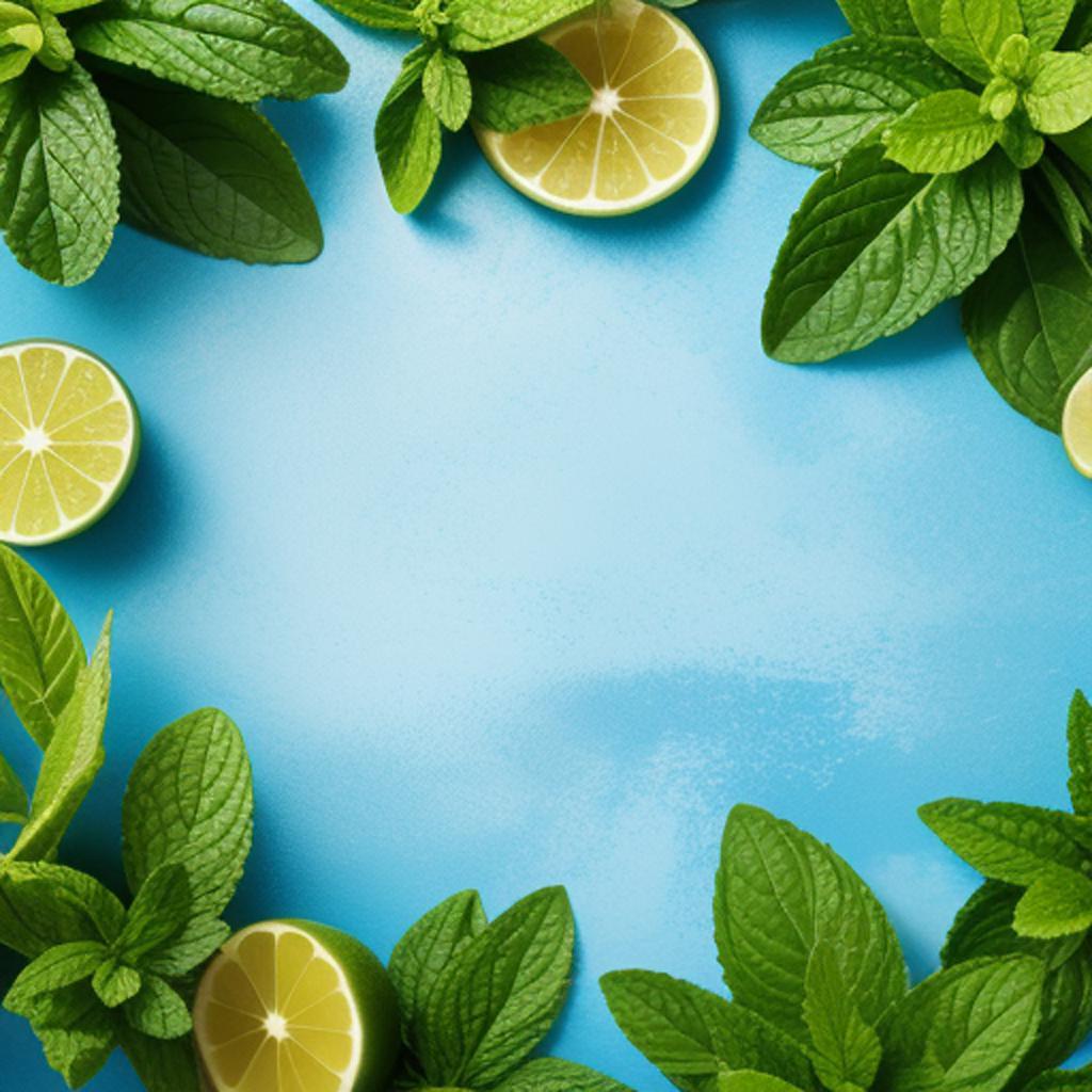 Fondo mojitos para datos by @ai_generated