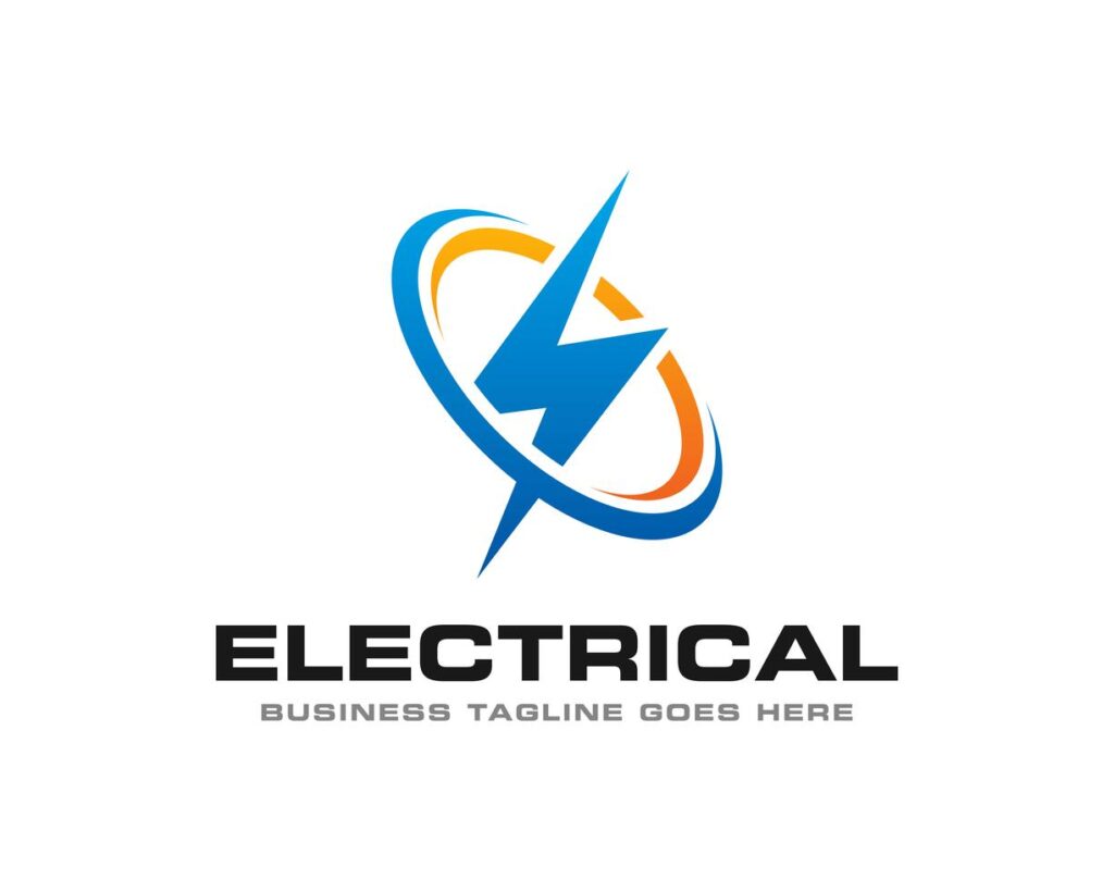 Electrical Thunder Logo Icon Vector Stock Free