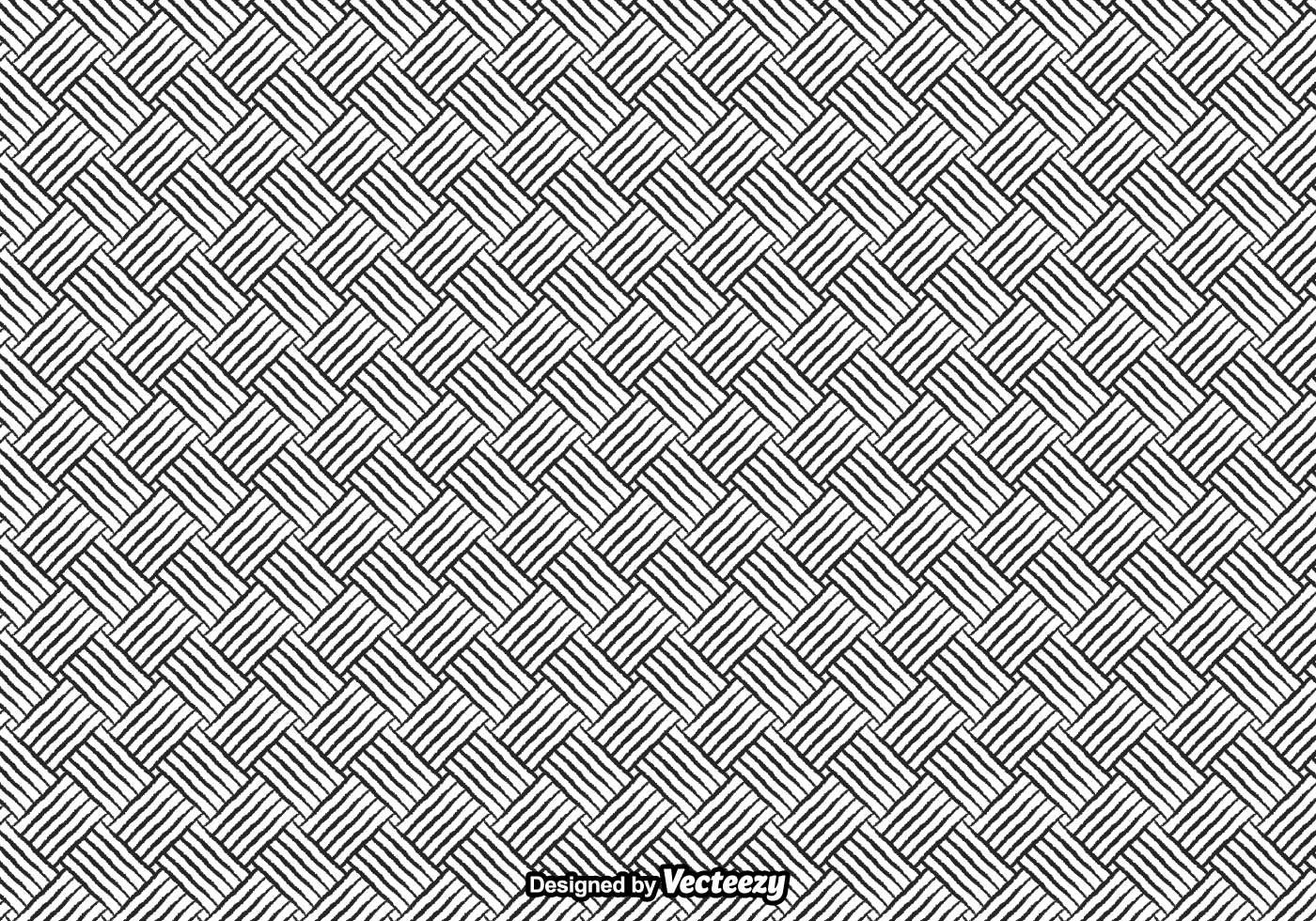 Free Crosshatch Seamless Pattern Vector Free Vector