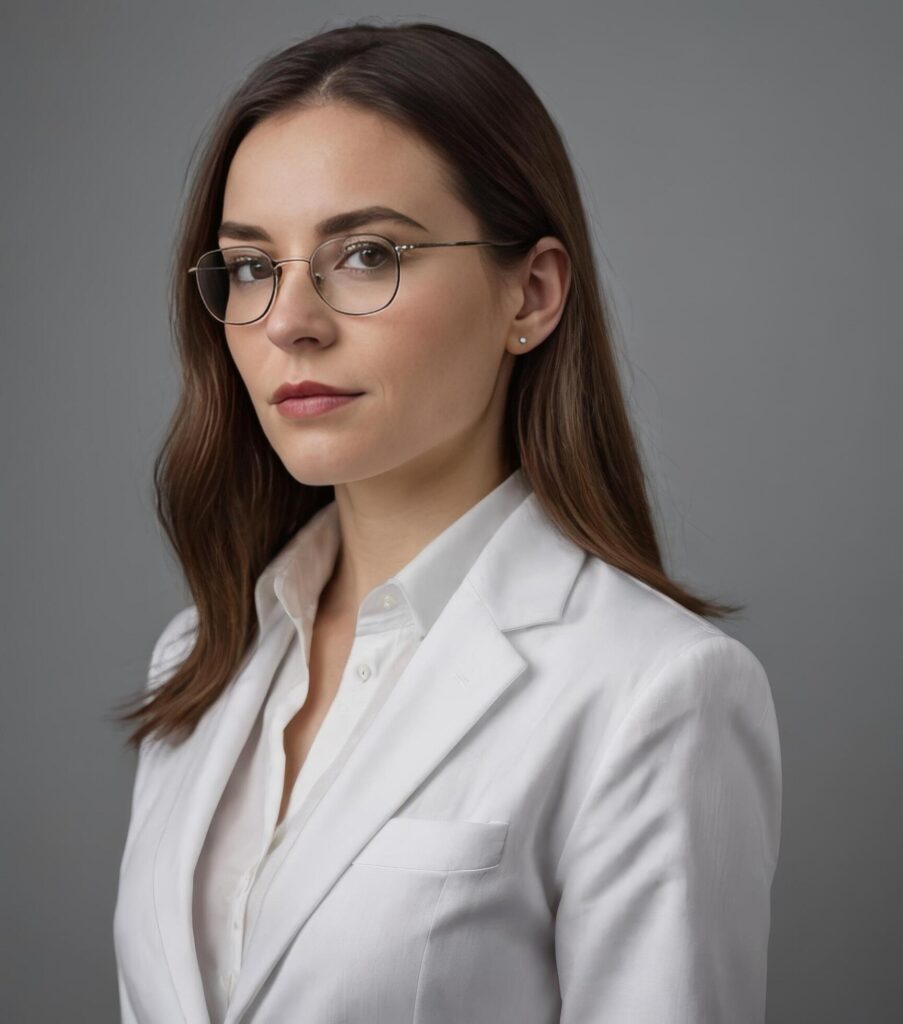 Professional Business Woman wearing blazzer and spectacles Stock Free