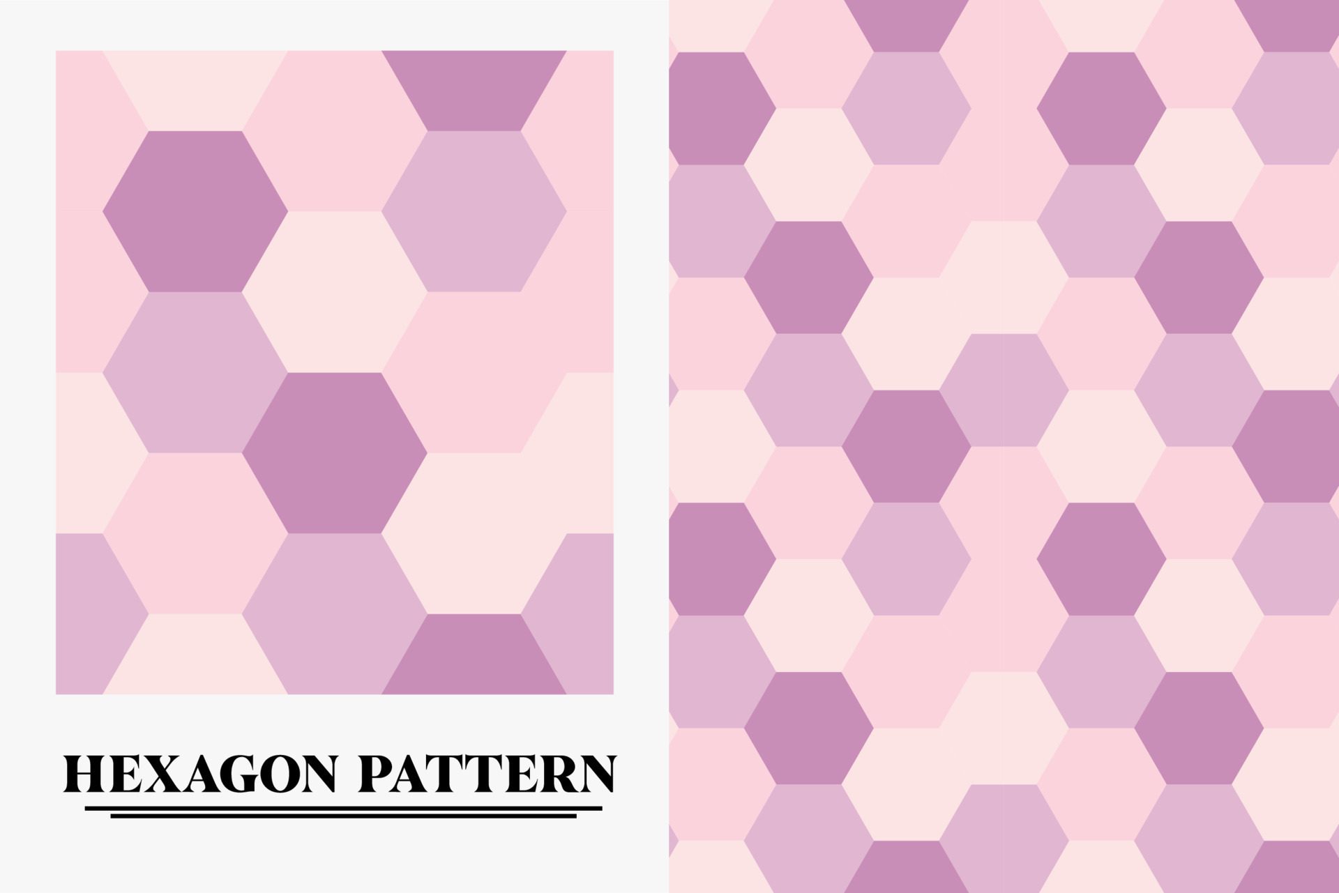 Vector of Hexagon Pattern. seamles pattern with hexagons. hexagon Free Vector Free Vector and Free SVG