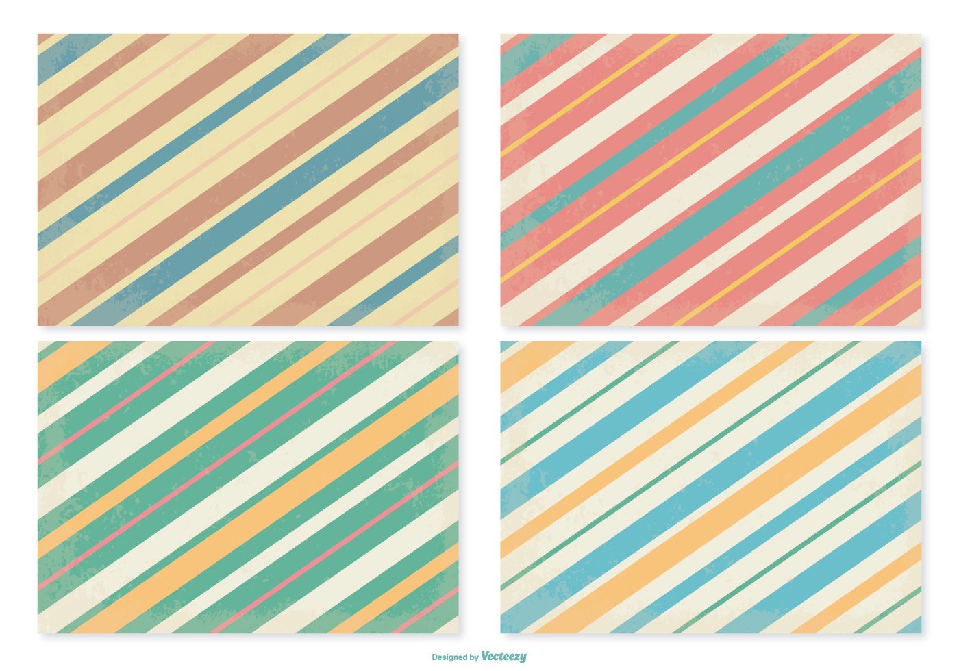 Retro Stripe Patterns Free Vector and Free SVG