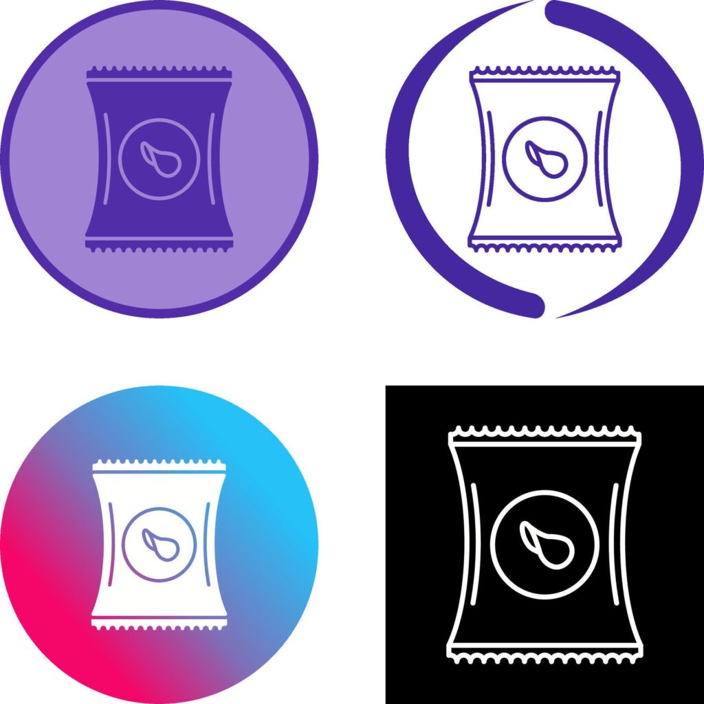 Chips Icon Design Stock Free